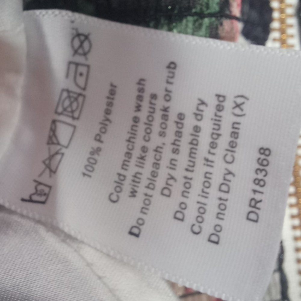 NWT Pilgrim Lola mini dress ruffles, sheer fabric, long sleeves, open back (10) - Picture 9 of 9